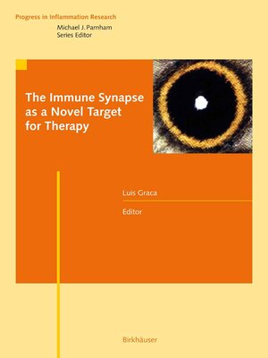 cover image of The Immune Synapse as a Novel Target for Therapy